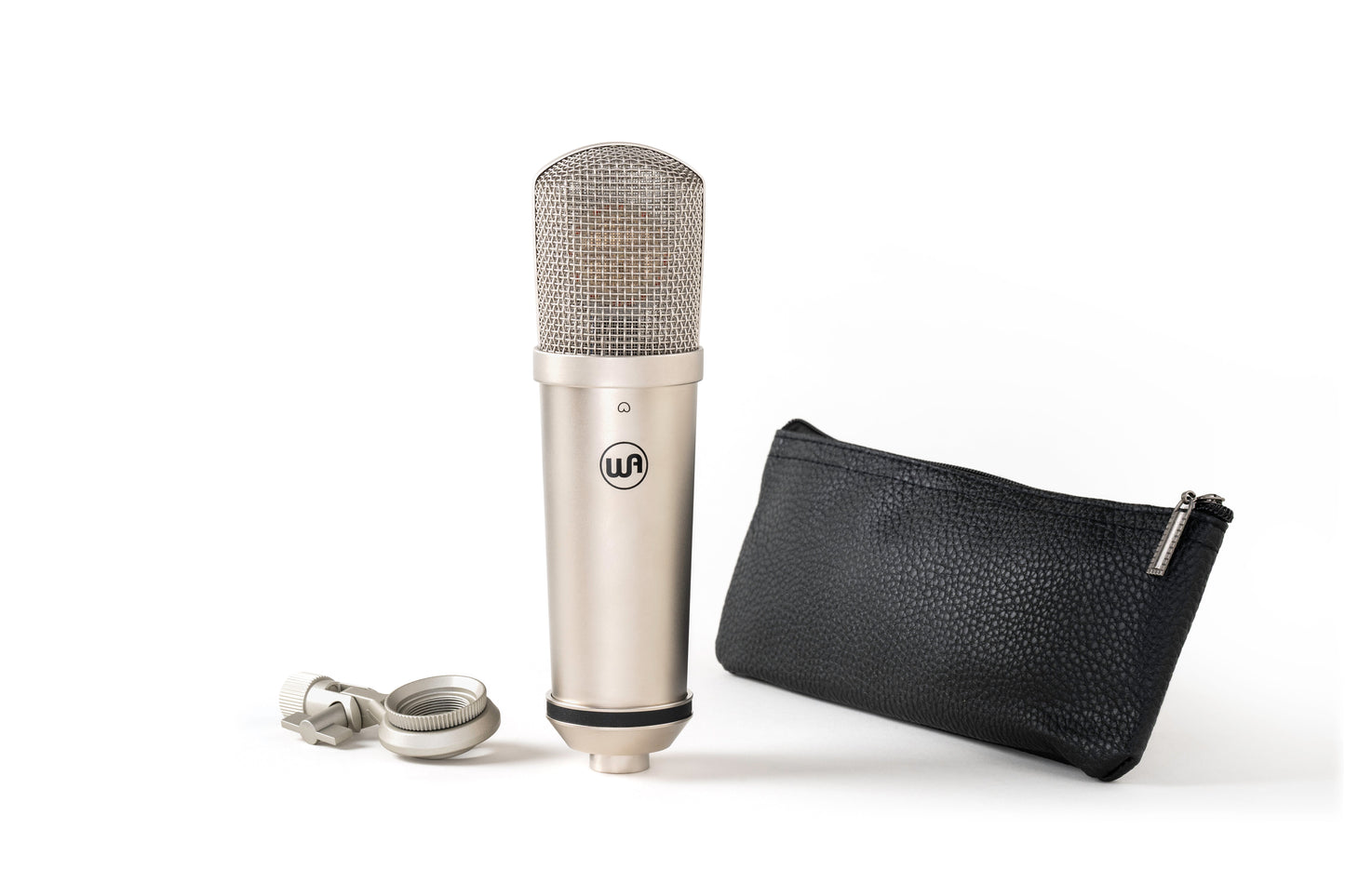 Warm Audio WA-87jr Studio Essential Large-Diaphragm Cardioid Condenser Microphone - Nickel
