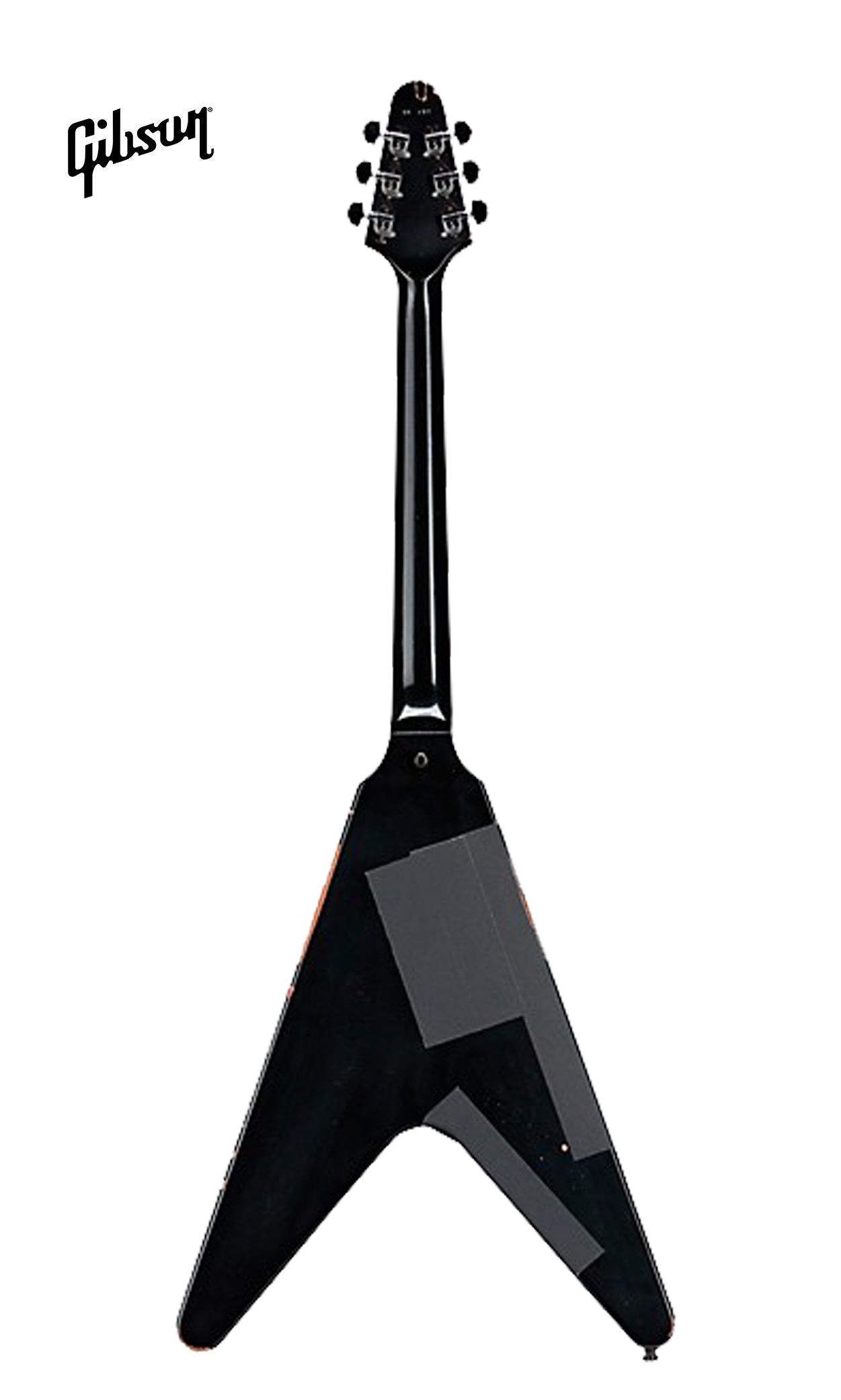 GIBSON CUSTOM KIRK HAMMETT 1979 FLYING V SOLIDBODY ELECTRIC GUITAR - EBONY