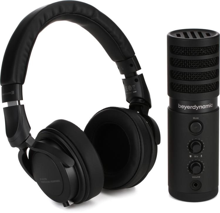 Beyerdynamic Creator 24 - DT 240 Pro with Fox USB Microphone - Music Bliss Malaysia