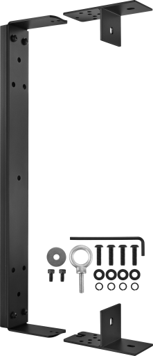 Electro-Voice EKX-BRKT12 Wall Bracket for EKX-12/12P - Black - Music Bliss Malaysia