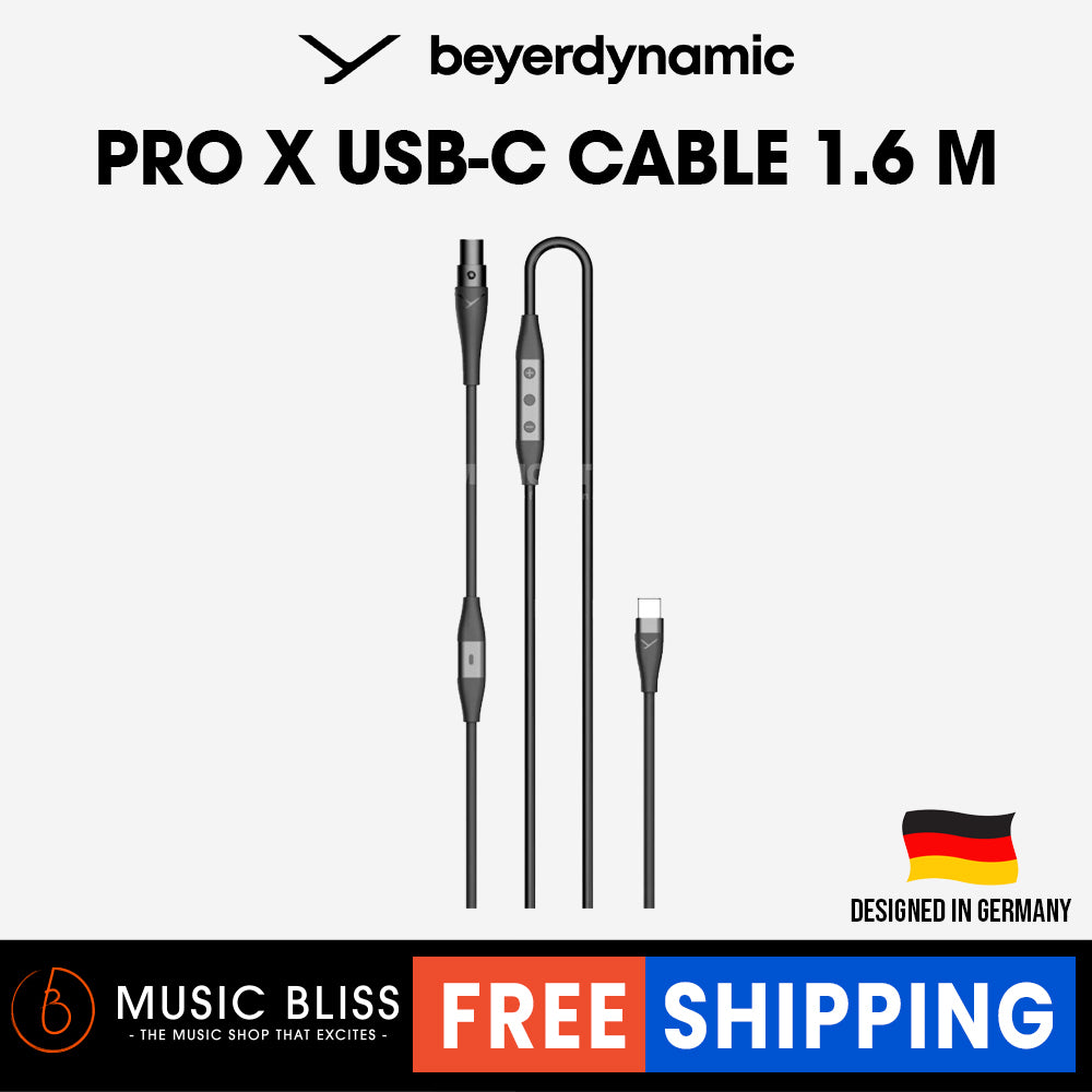 Beyerdynamic PRO X USB-C CABLE 1.6 M for DT 700 & 900 PROX - Music Bliss Malaysia