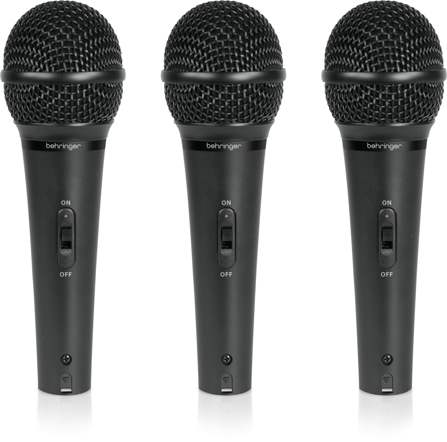 Behringer XM1800S ( 3-Pack) Dynamic Microphones with Carrying Case - Music Bliss Malaysia