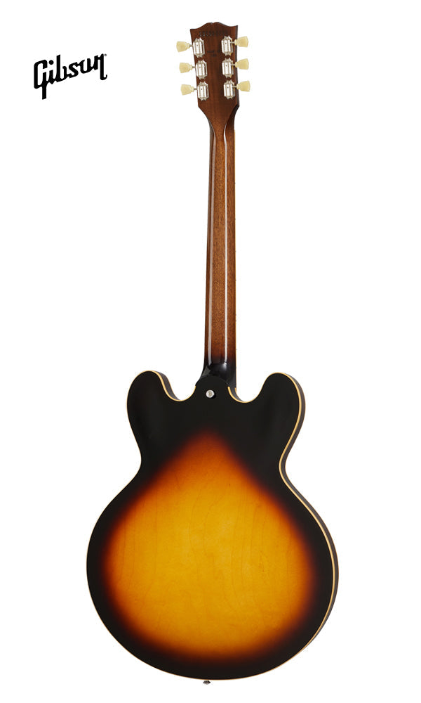 GIBSON ES-335 SEMI-HOLLOWBODY ELECTRIC GUITAR - VINTAGE BURST - Music Bliss Malaysia