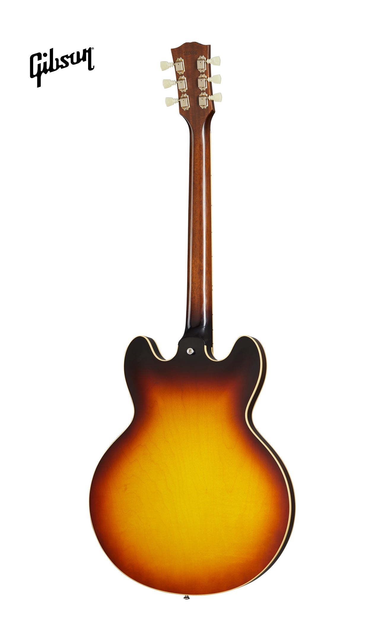 GIBSON 1964 ES-335 REISSUE VOS SEMI-HOLLOWBODY ELECTRIC GUITAR - VINTAGE BURST - Music Bliss Malaysia
