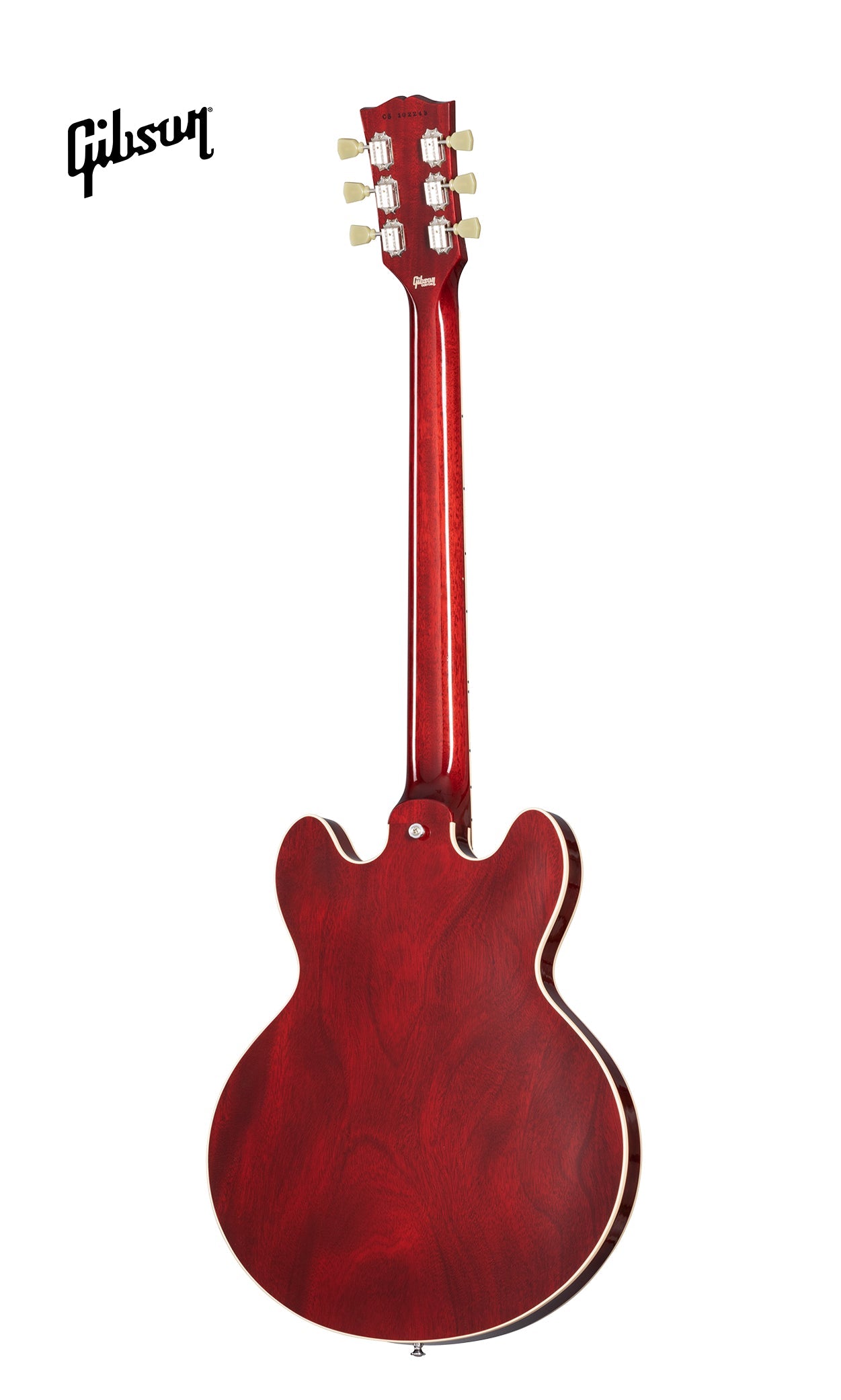 GIBSON CS-336 FIGURED TOP SEMI-HOLLOWBODY ELECTRIC GUITAR - FADED CHERRY - Music Bliss Malaysia