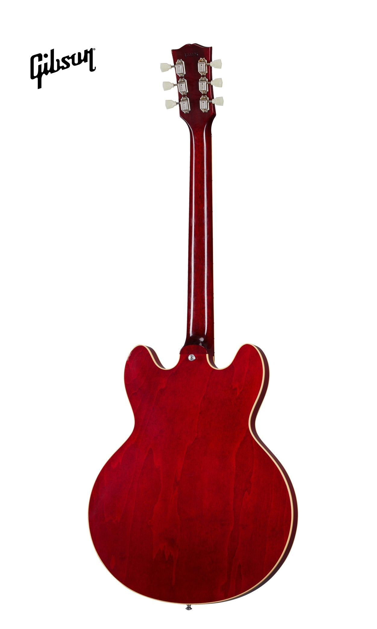 GIBSON 1964 ES-335 REISSUE ULTRA LIGHT AGED SEMI-HOLLOWBODY ELECTRIC GUITAR - 60S CHERRY - Music Bliss Malaysia
