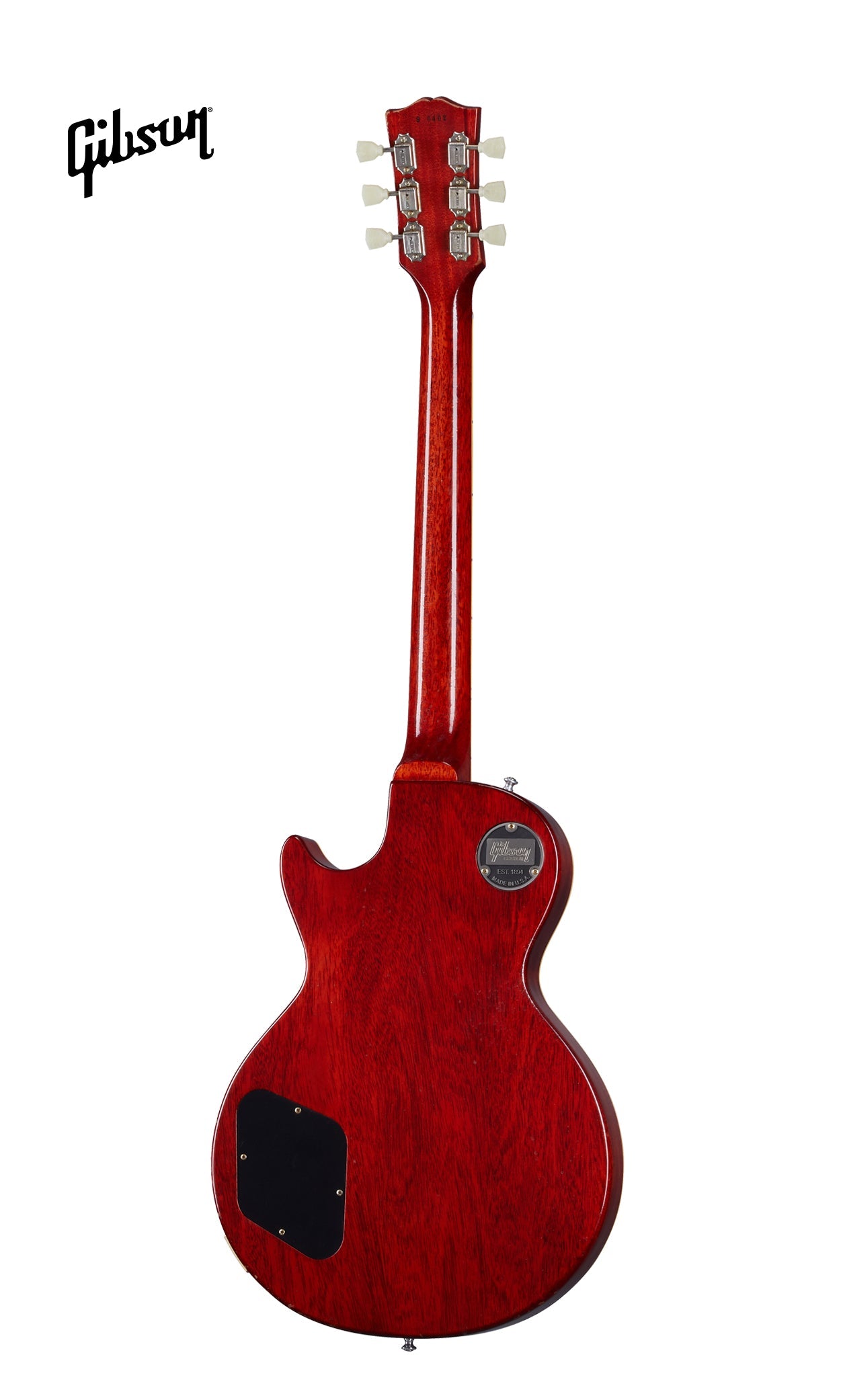 GIBSON 1959 LES PAUL STANDARD REISSUE LIGHT AGED ELECTRIC GUITAR - DIRTY LEMON - Music Bliss Malaysia