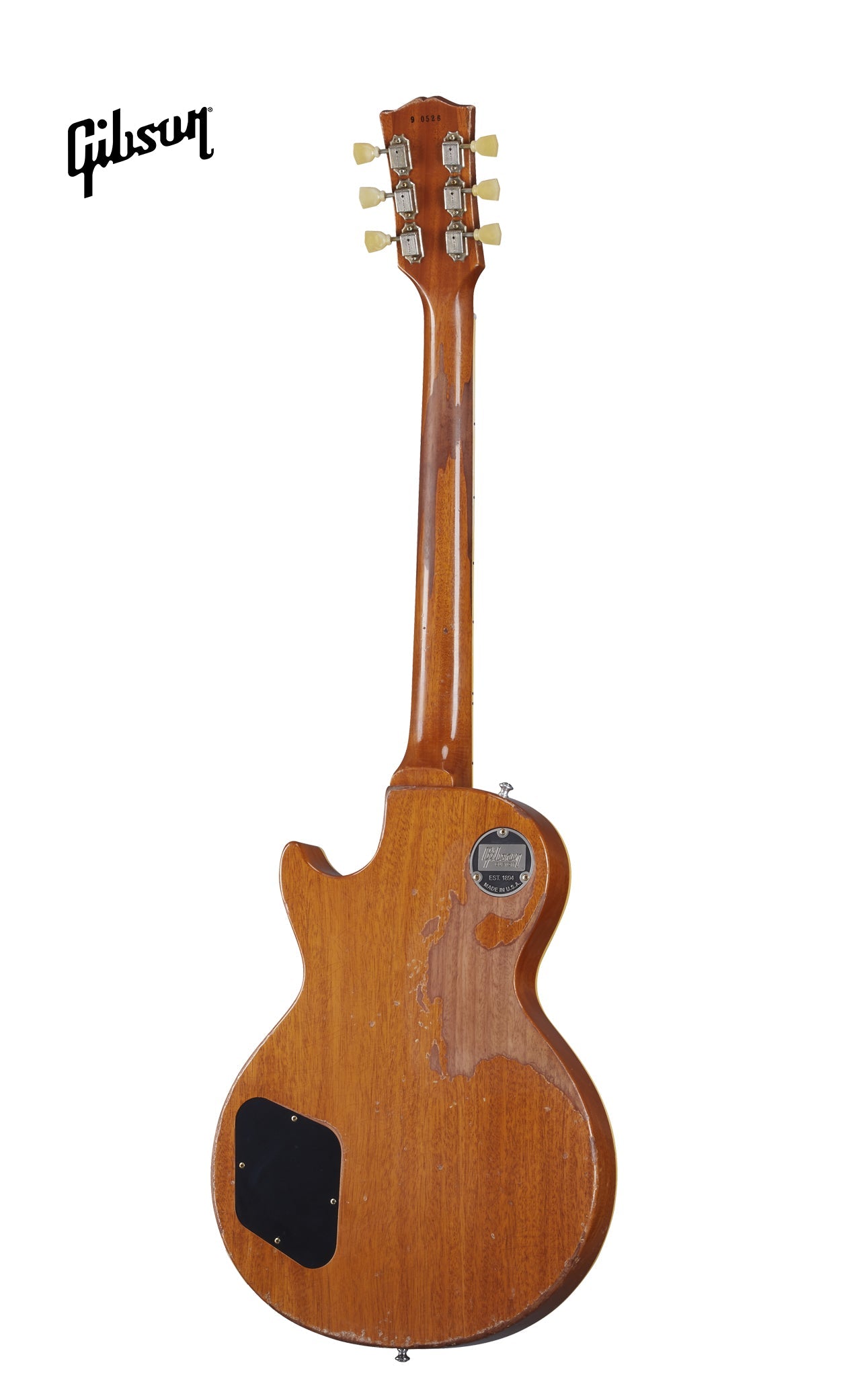 GIBSON 1959 LES PAUL STANDARD REISSUE ULTRA HEAVY AGED ELECTRIC GUITAR - KINDRED BURST - Music Bliss Malaysia