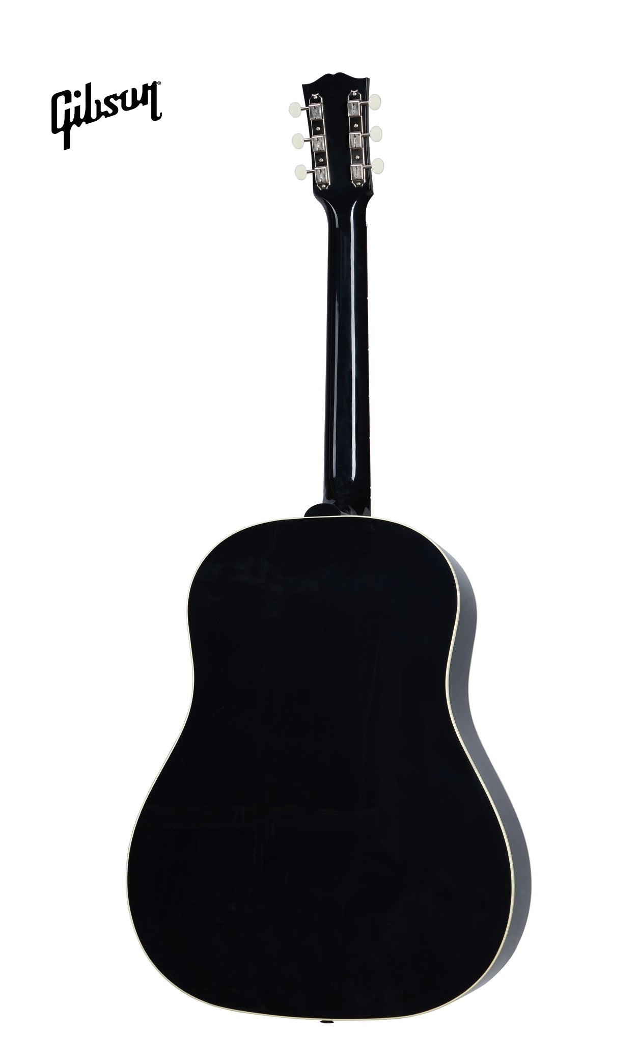 GIBSON 50S J-45 ORIGINAL ACOUSTIC-ELECTRIC GUITAR - EBONY - Music Bliss Malaysia