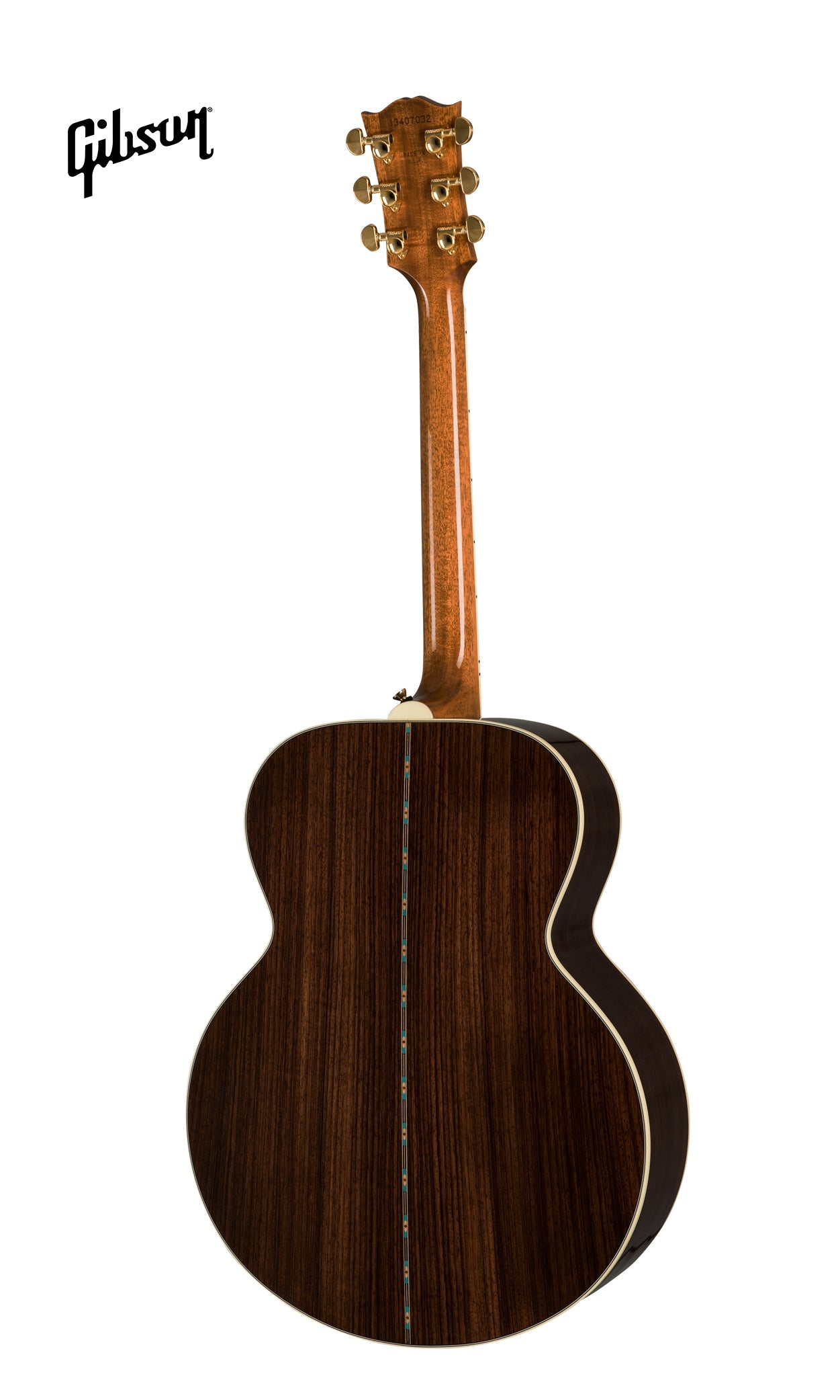 GIBSON SJ-200 DELUXE ROSEWOOD ACOUSTIC-ELECTRIC GUITAR - ROSEWOOD BURST - Music Bliss Malaysia
