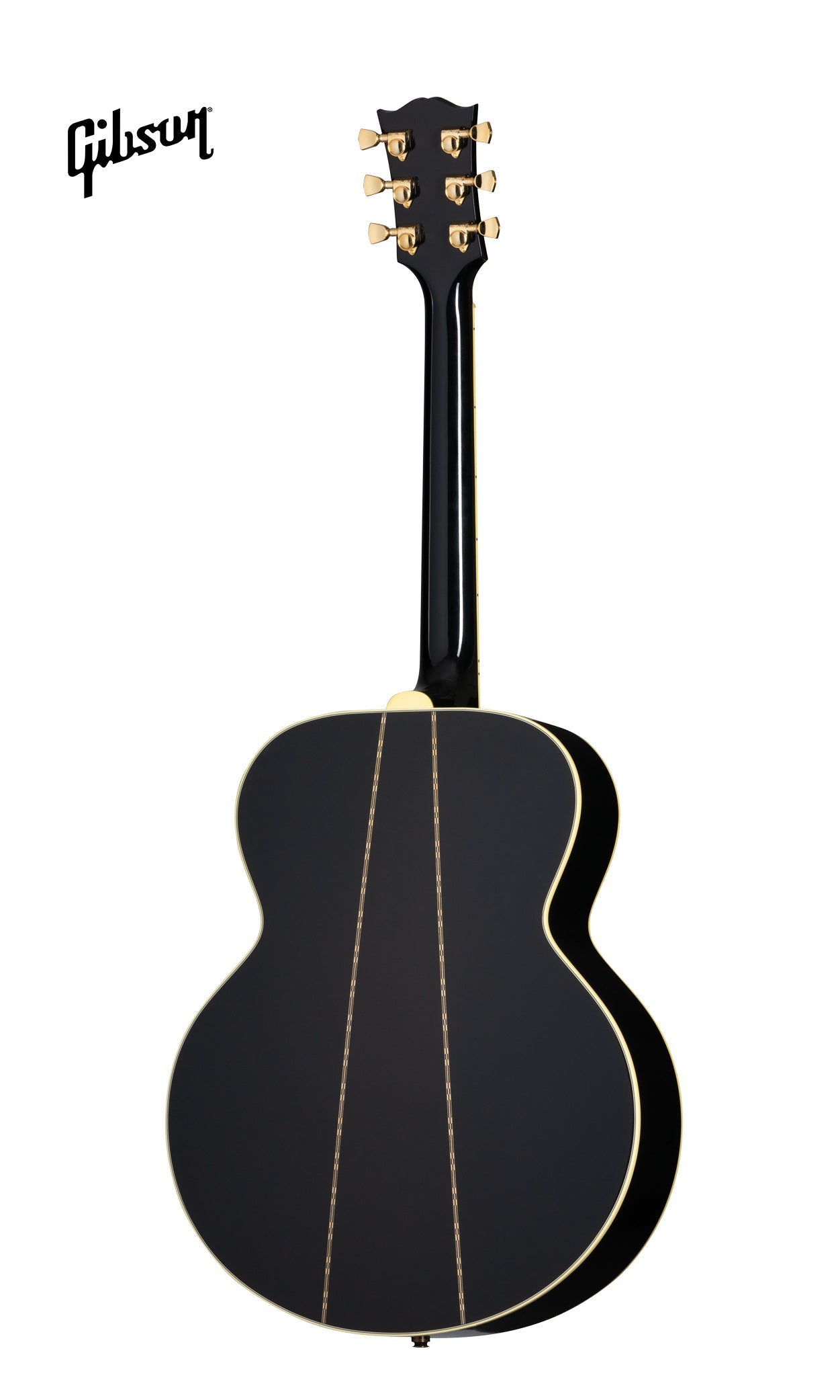 GIBSON ELVIS SJ-200 ACOUSTIC-ELECTRIC GUITAR - EBONY - Music Bliss Malaysia