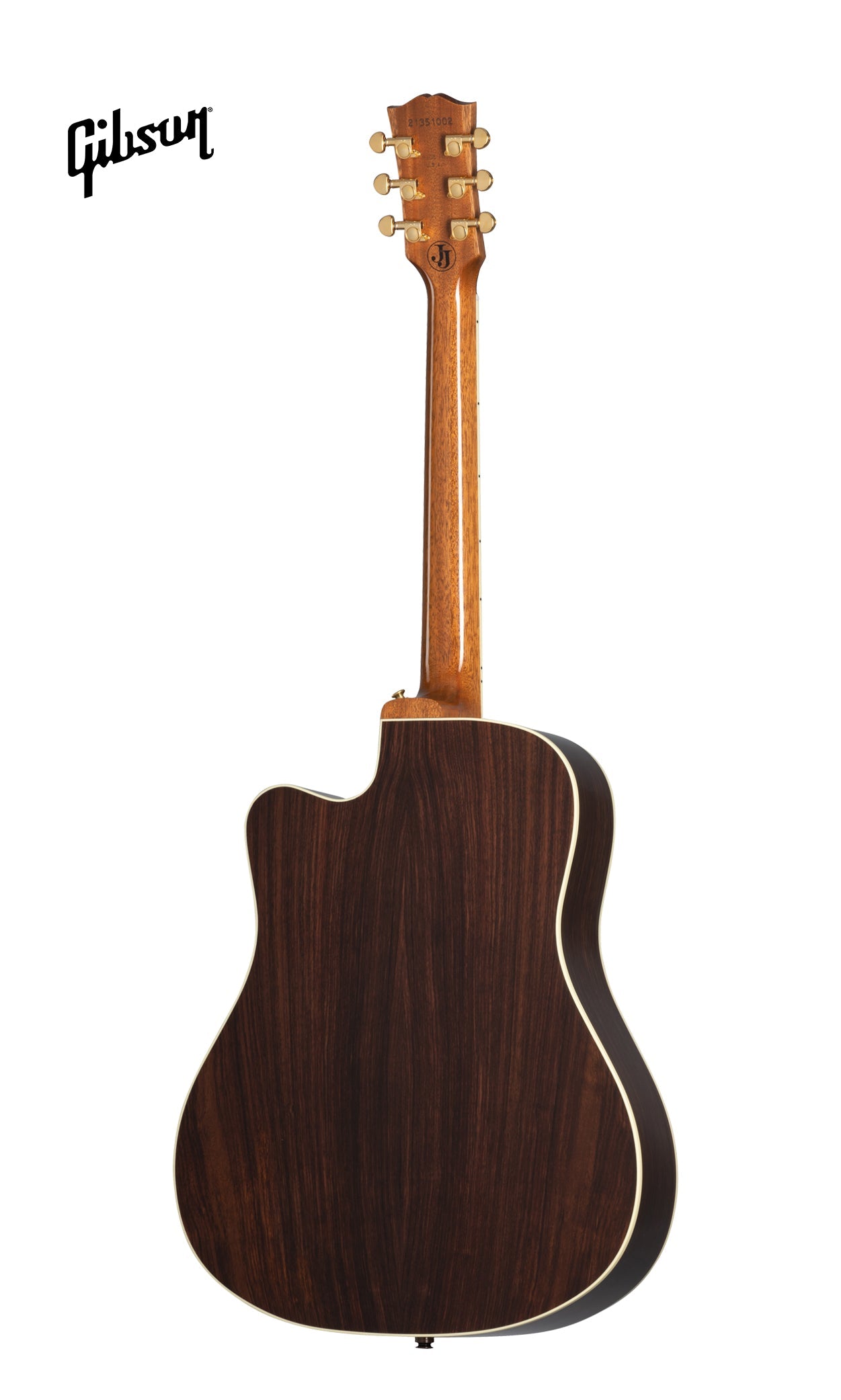 GIBSON JERRY CANTRELL SONGWRITER ACOUSTIC-ELECTRIC GUITAR - EBONY - Music Bliss Malaysia