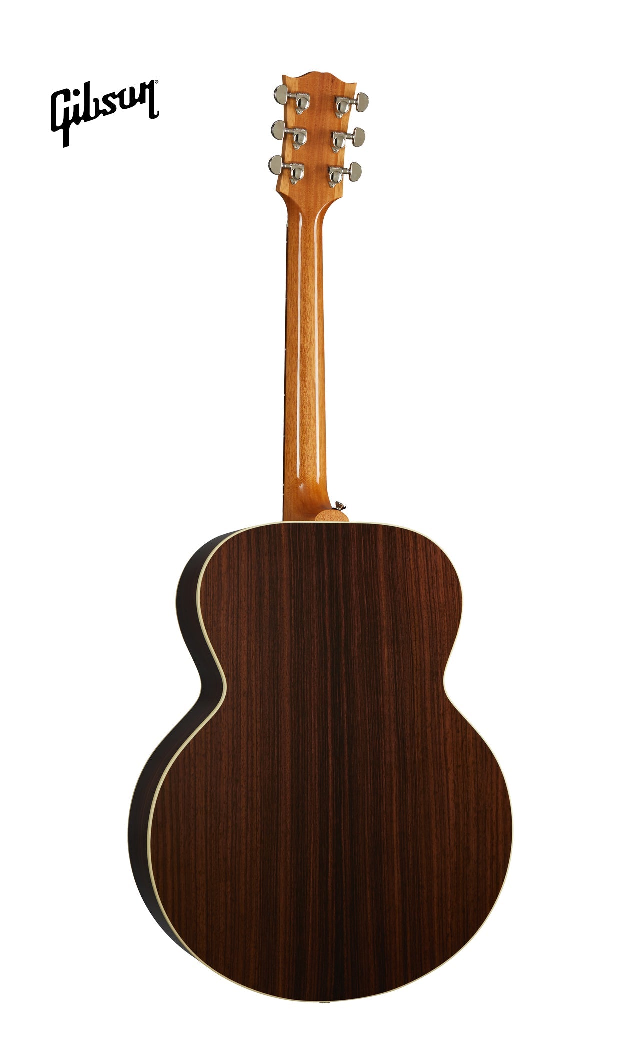 GIBSON SJ-200 STUDIO ROSEWOOD LEFT-HANDED ACOUSTIC-ELECTRIC GUITAR - ROSEWOOD BURST - Music Bliss Malaysia