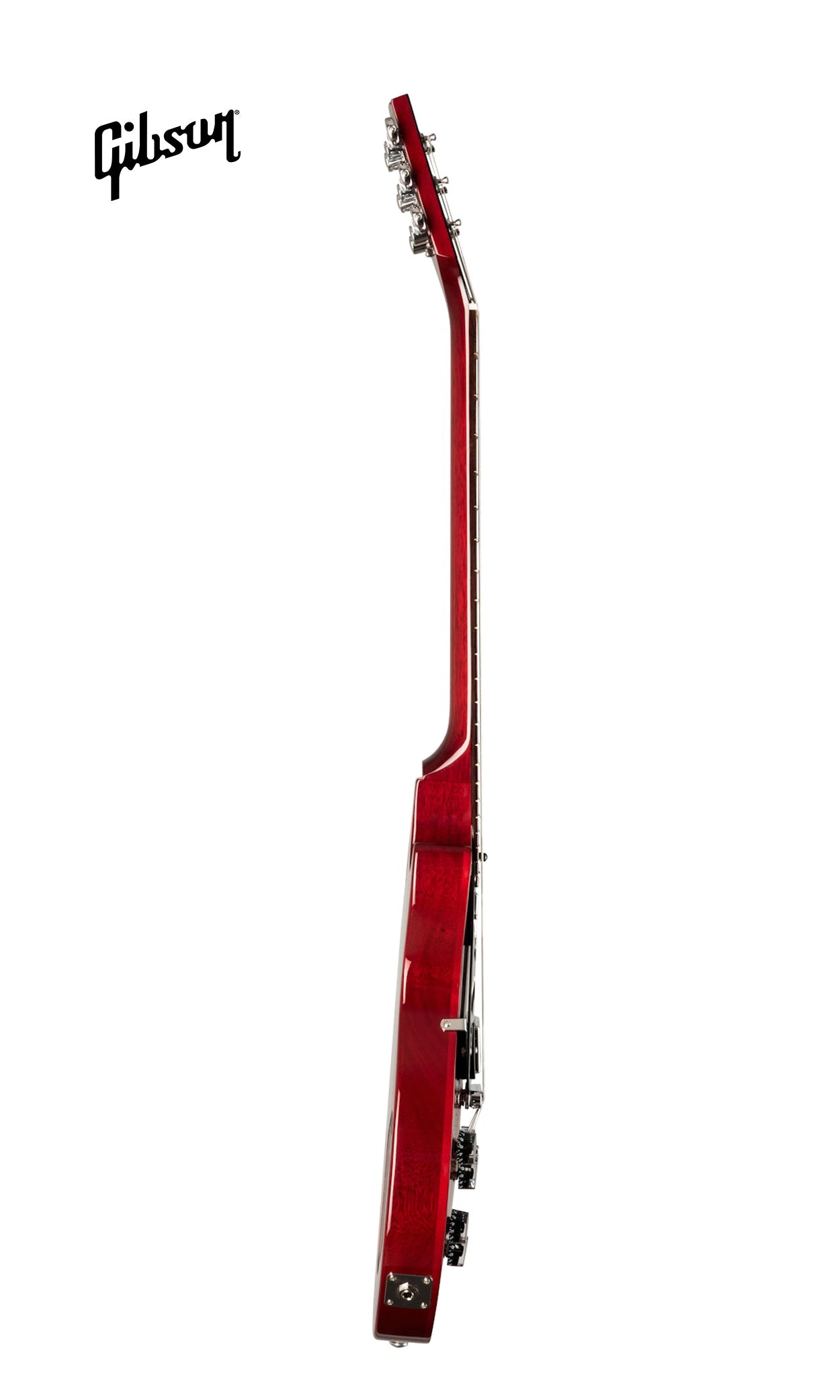 GIBSON LES PAUL STUDIO LEFT-HANDED ELECTRIC GUITAR - WINE RED - Music Bliss Malaysia