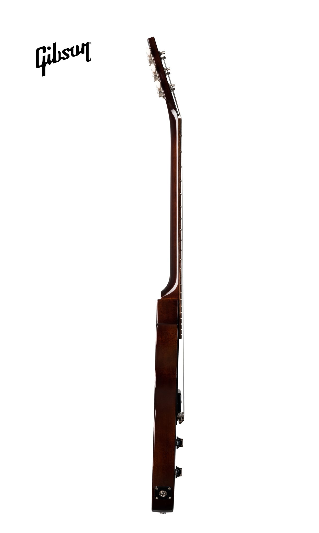 GIBSON LES PAUL JUNIOR LEFT-HANDED ELECTRIC GUITAR - VINTAGE TOBACCO BURST - Music Bliss Malaysia