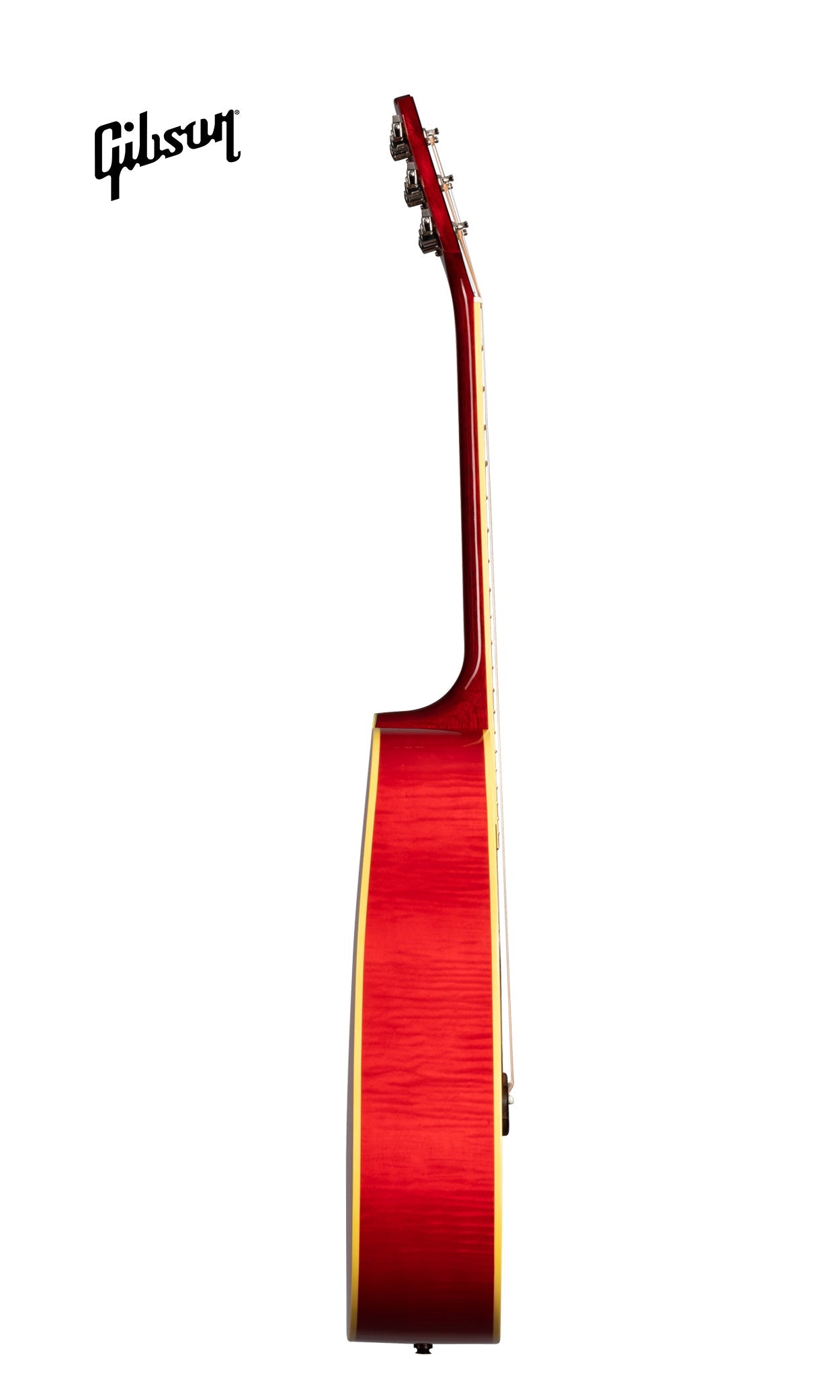 GIBSON DOVE ORIGINAL LEFT-HANDED ACOUSTIC-ELECTRIC GUITAR - VINTAGE CHERRY SUNBURST - Music Bliss Malaysia