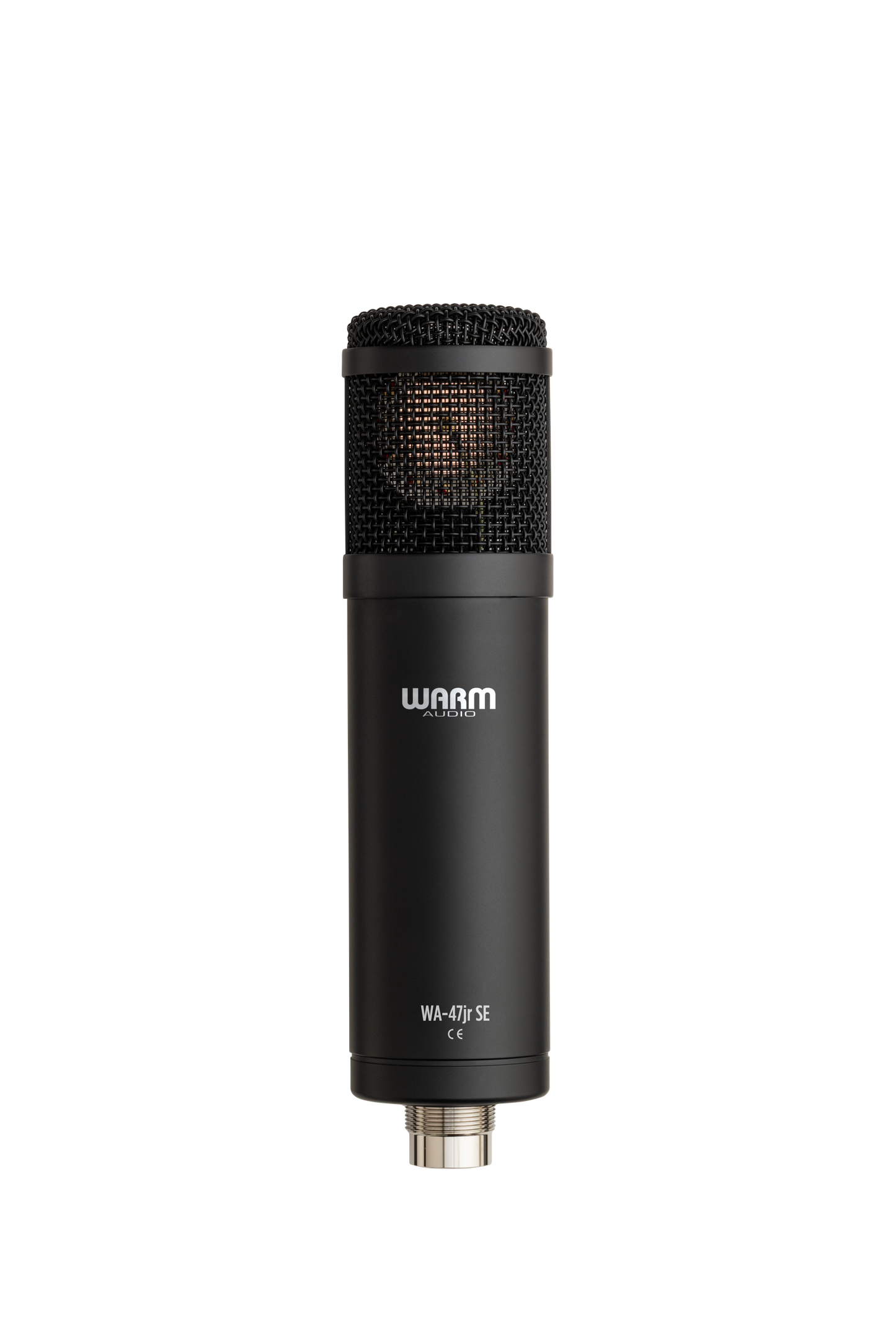 Warm Audio WA-47jr Studio Essential Large-Diaphragm Cardioid Condenser Microphone - Black