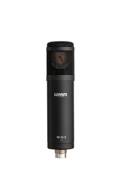 Warm Audio WA-47jr Studio Essential Large-Diaphragm Cardioid Condenser Microphone - Black