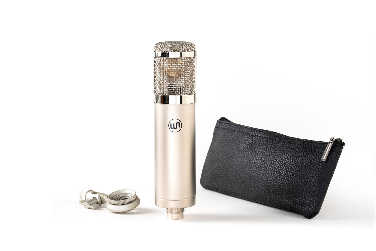 Warm Audio WA-47jr Studio Essential Large-Diaphragm Cardioid Condenser Microphone - Nickel