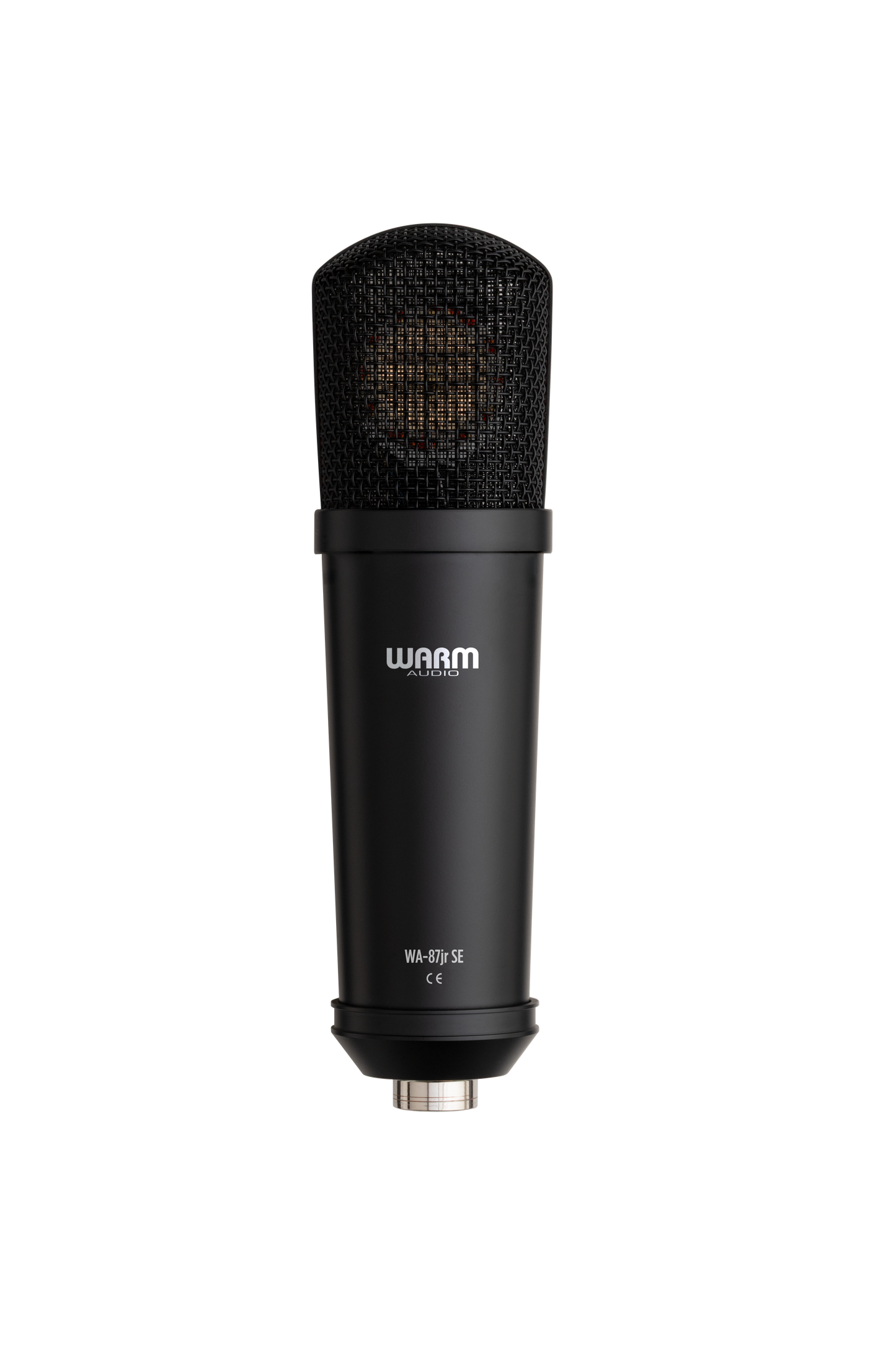 Warm Audio WA-87jr Studio Essential Large-Diaphragm Cardioid Condenser Microphone - Black