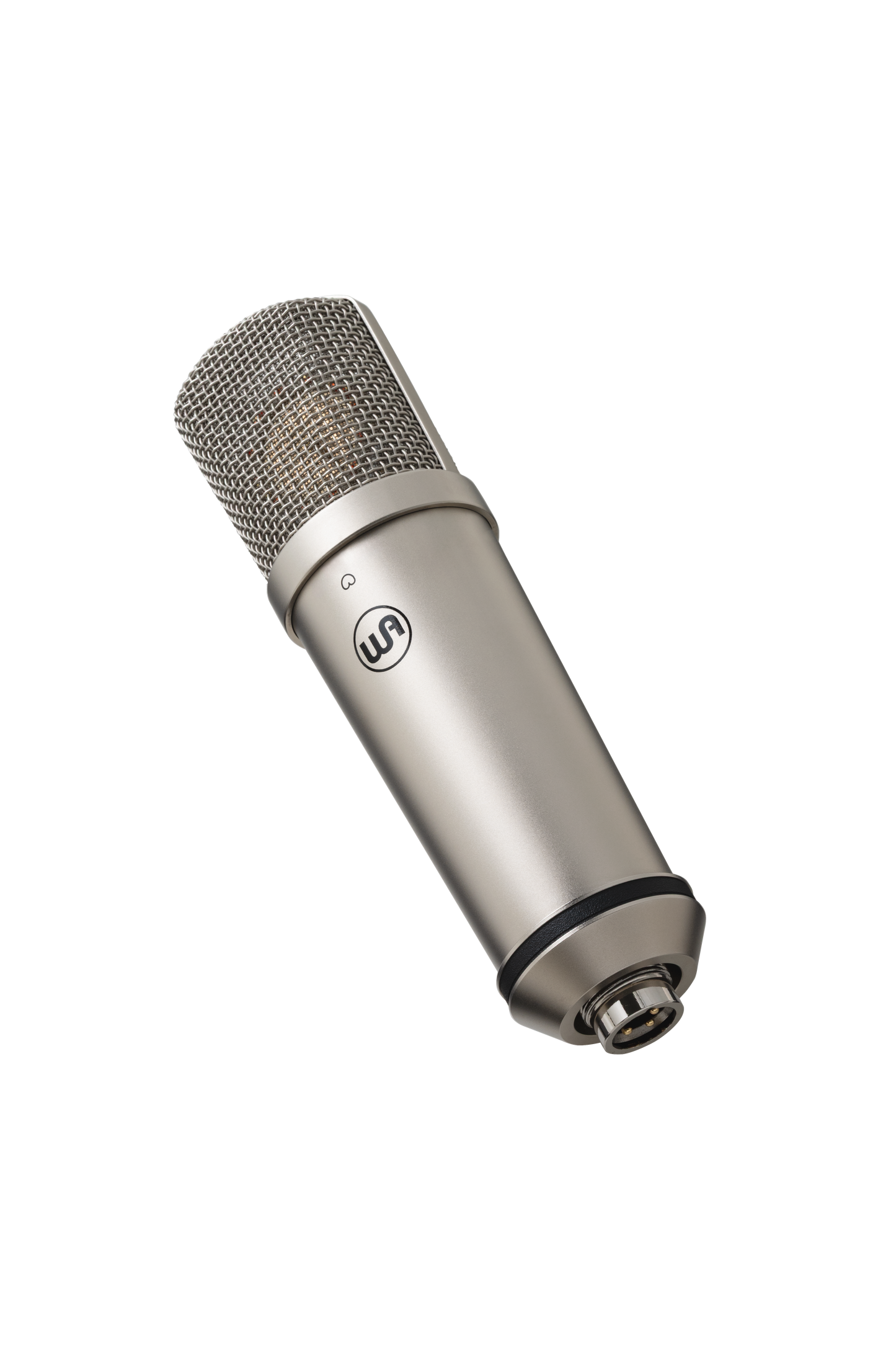 Warm Audio WA-87jr Studio Essential Large-Diaphragm Cardioid Condenser Microphone - Nickel