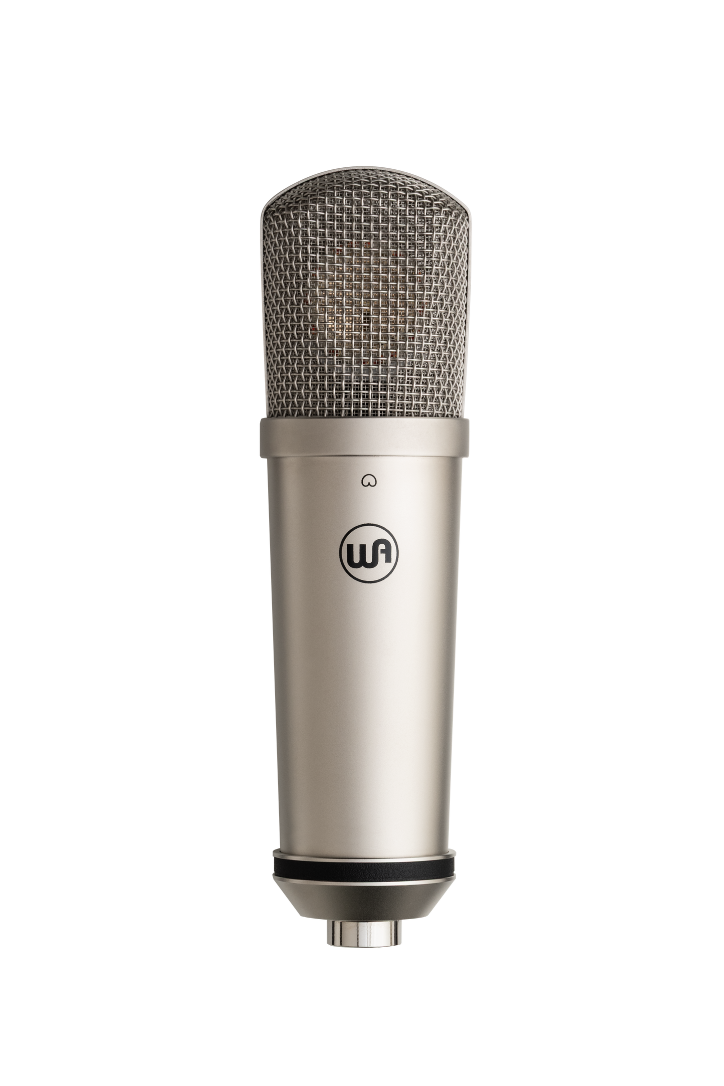 Warm Audio WA-87jr Studio Essential Large-Diaphragm Cardioid Condenser Microphone - Nickel