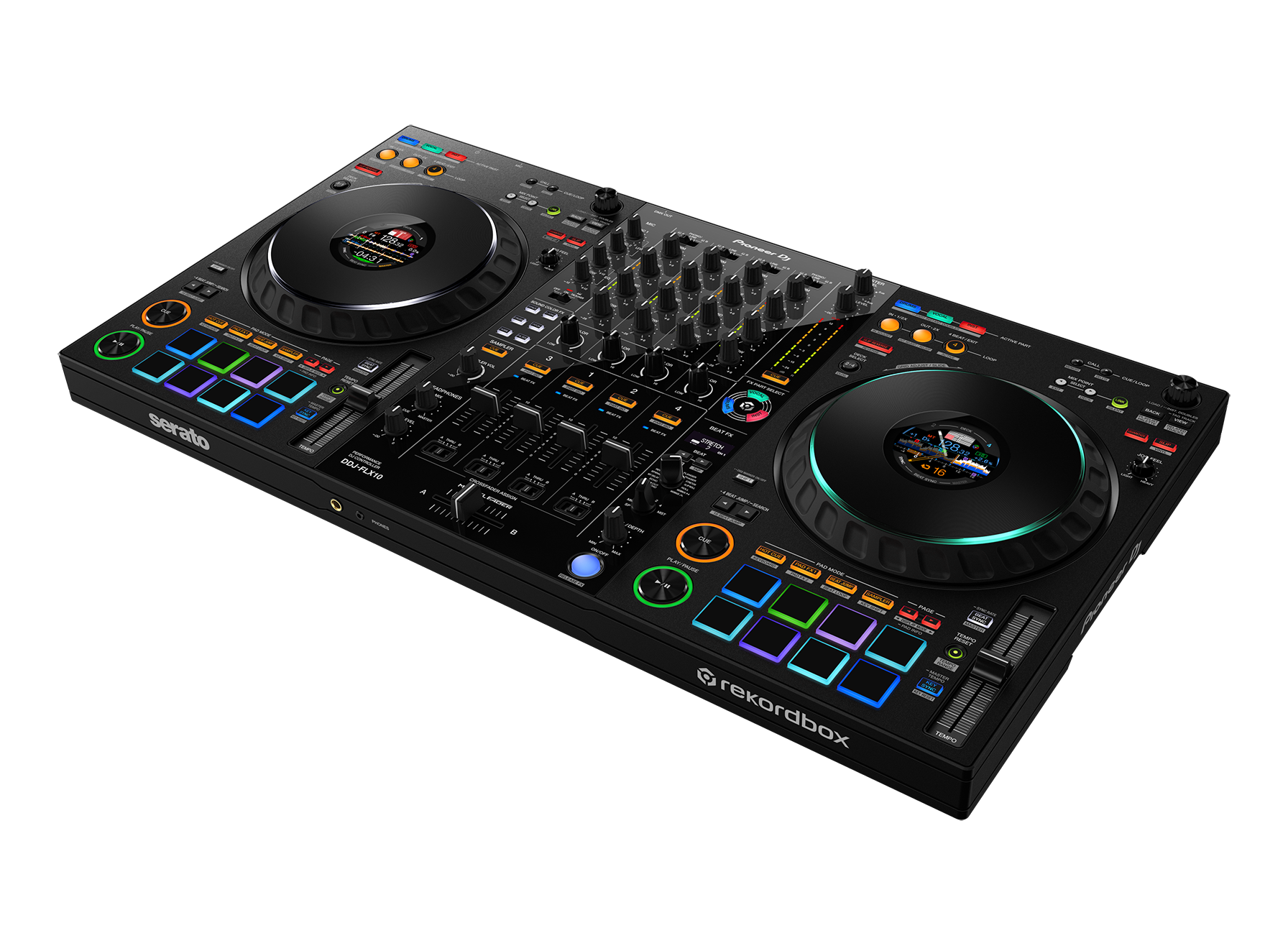 Pioneer DJ DDJ-FLX10 4-deck Rekordbox DJ Controller