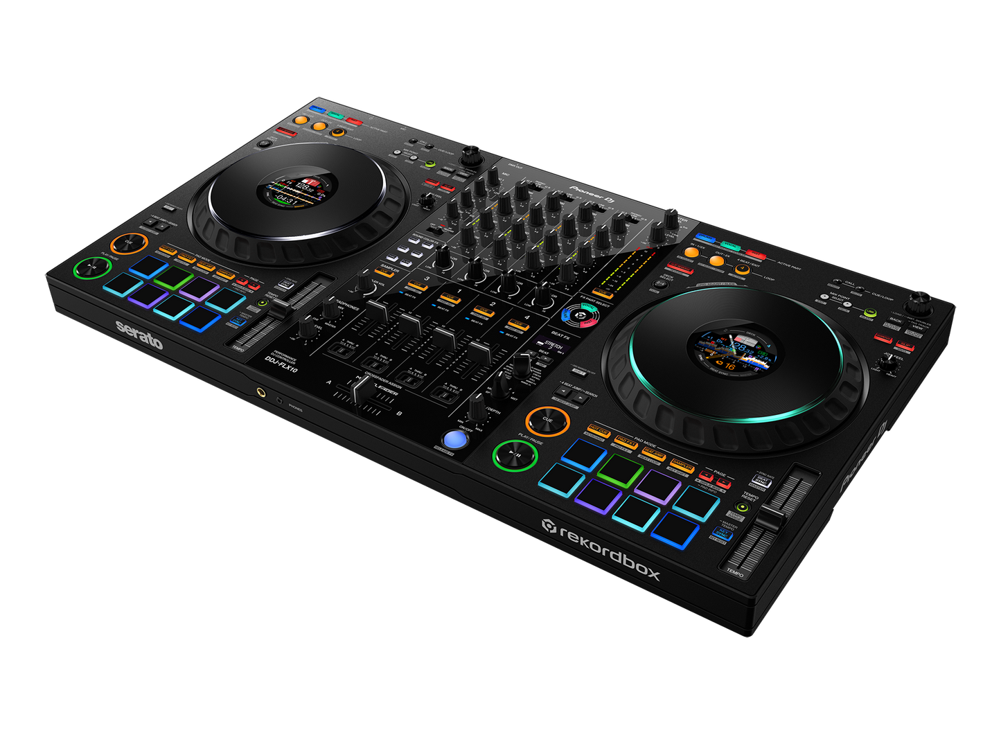 Pioneer DJ DDJ-FLX10 4-deck Rekordbox DJ Controller