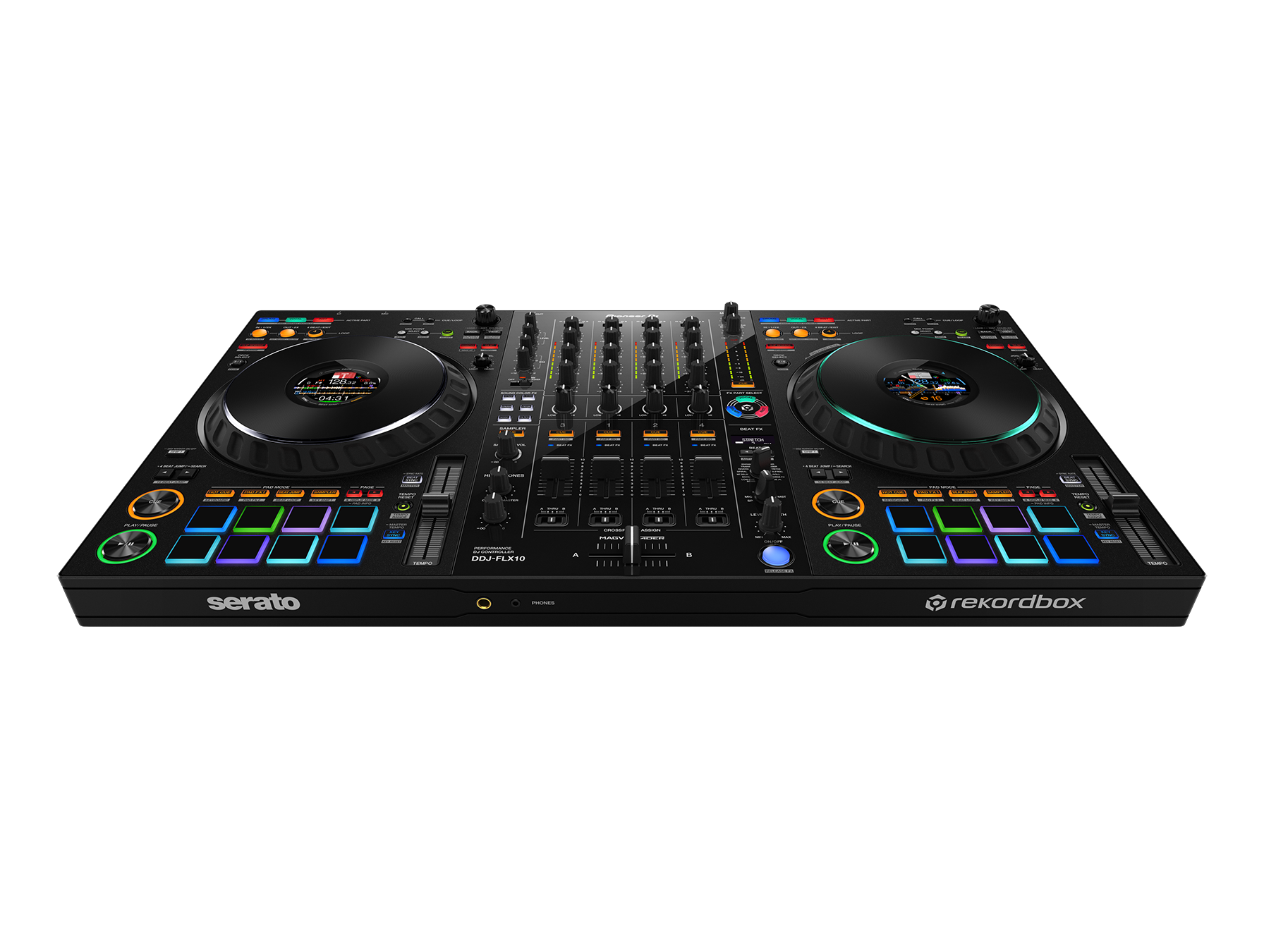 Pioneer DJ DDJ-FLX10 4-deck Rekordbox DJ Controller