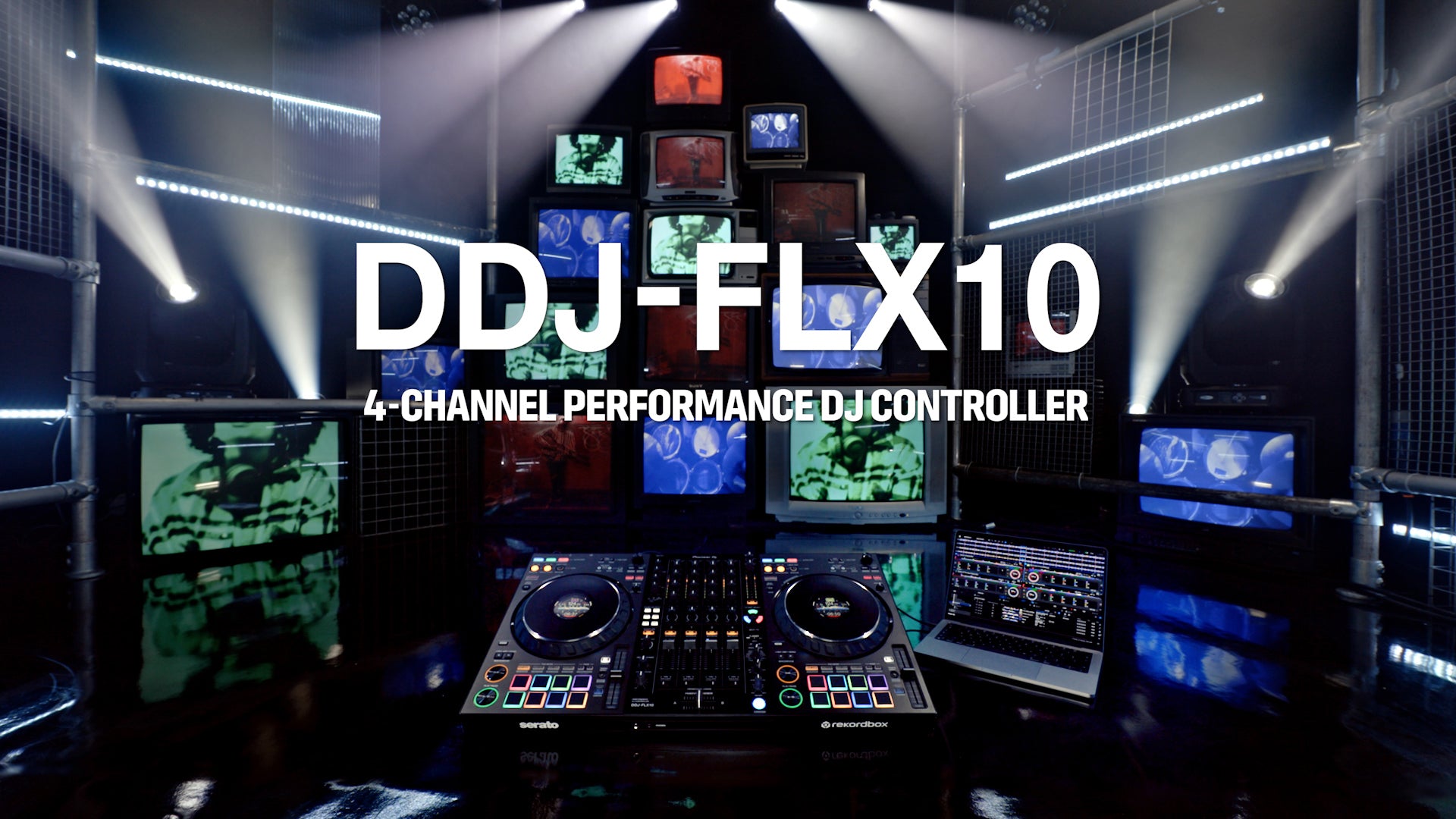 Pioneer DJ DDJ-FLX10 4-deck Rekordbox DJ Controller