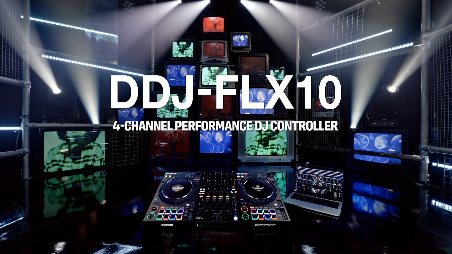 Pioneer DJ DDJ-FLX10 4-deck Rekordbox DJ Controller