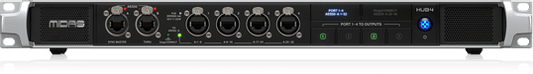 Midas HUB4 Monitor System Hub with 4 PoE Ports for Personal Mixers