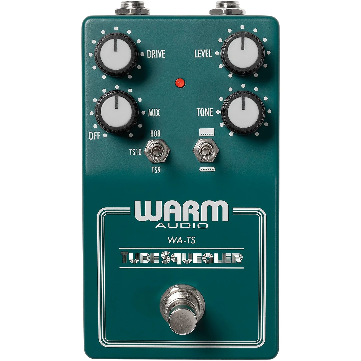 Warm Audio WA-TS Tube Squealer Soft-Clipping, Tube Amp-Driving Overdrive Pedal [Tube Screamer Overdrive Pedal]