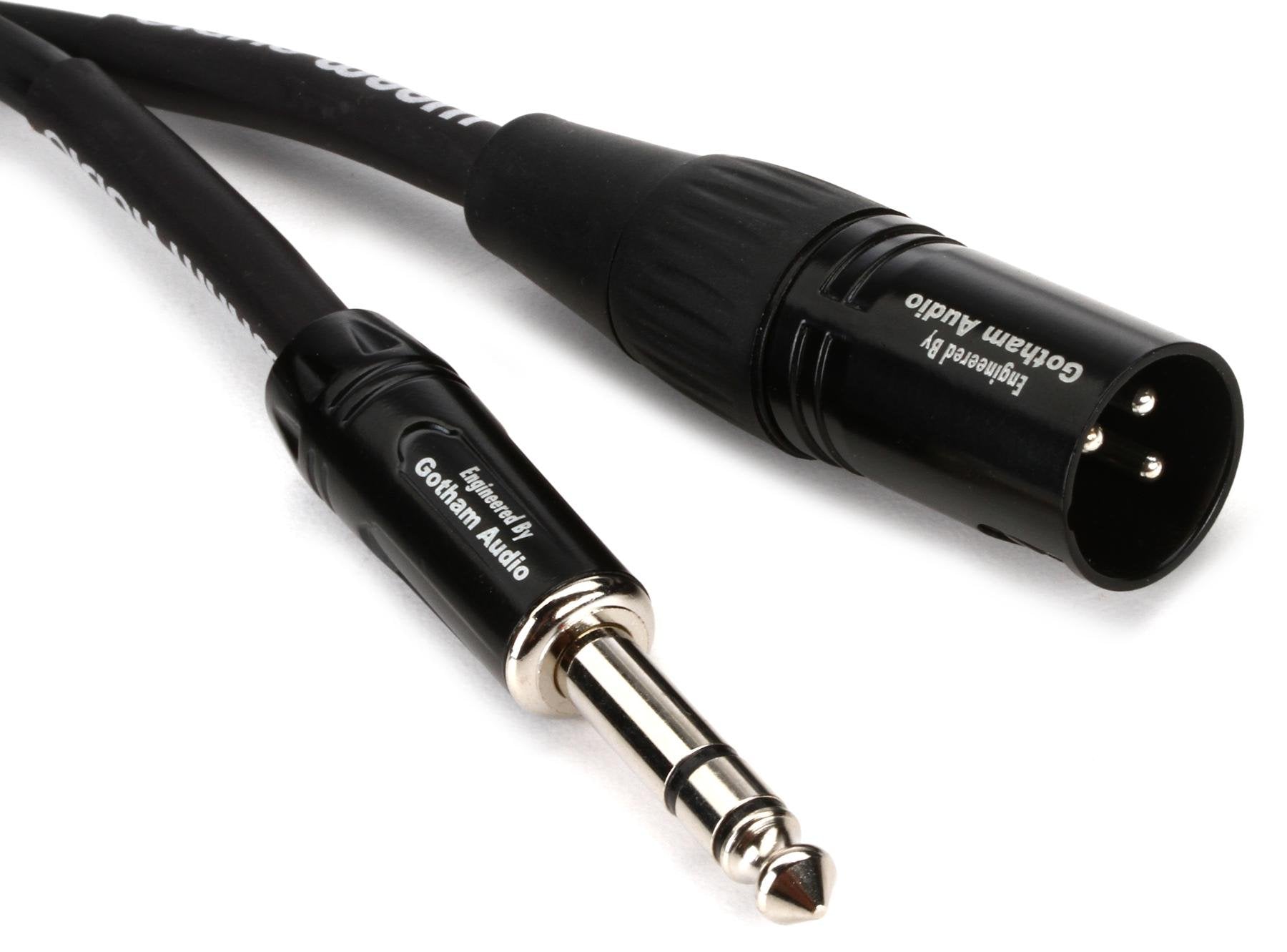 Warm Audio Pro Series XLR Male to 1/4" TRS Male - 6-foot (Pro-XLRm-TRSm-6') - Music Bliss Malaysia