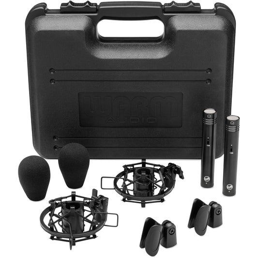 Warm Audio WA-84 Stereo Pair - Black (WA84) - Music Bliss Malaysia