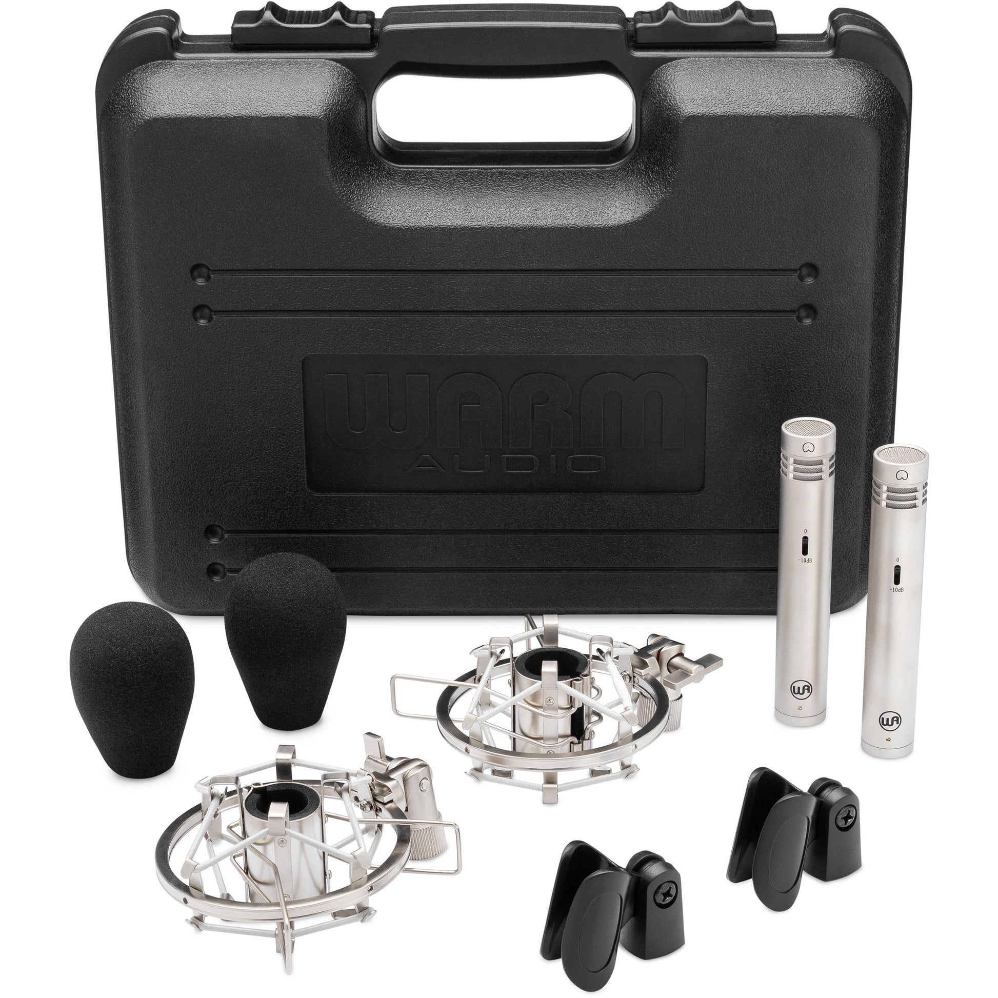 Warm Audio WA-84 Stereo Pair - Nickel (WA84) - Music Bliss Malaysia