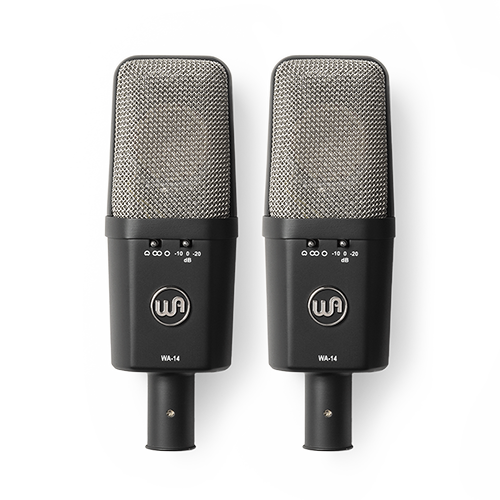 Warm Audio WA-14 Large-diaphragm Condenser Microphone - Stereo Pair