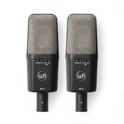 Warm Audio WA-14 Large-diaphragm Condenser Microphone - Stereo Pair