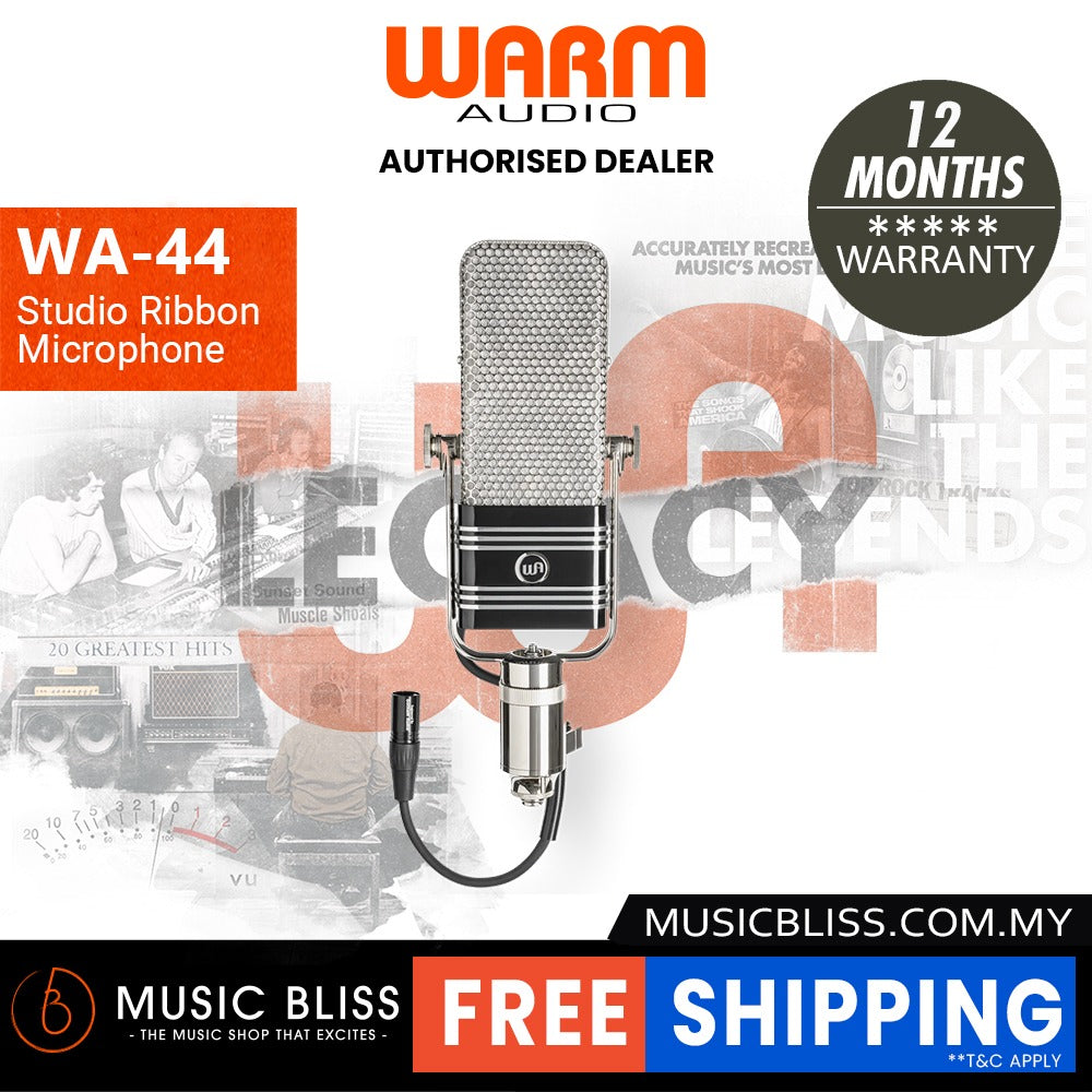 Warm Audio WA-44 Studio Ribbon Microphone