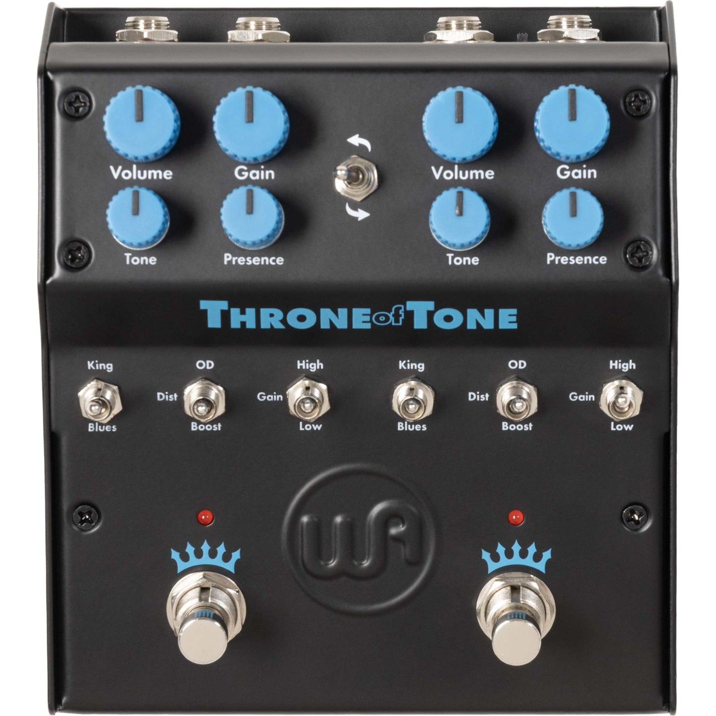 Warm Audio WA-TOT Throne of Tone Dual-Sided British-Amp-Inspired Overdrive Pedal [King of Tone & Bluesbreaker Overdrive Pedal]