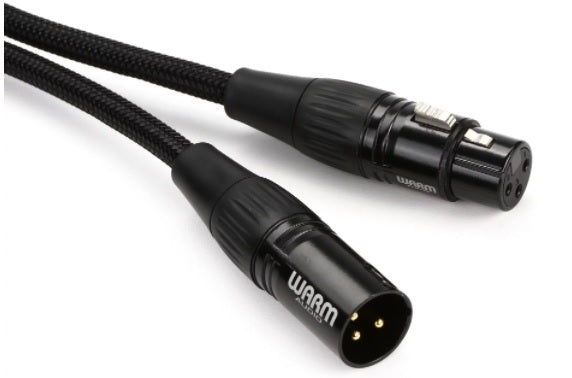 Warm Audio Premier Gold XLR Female to XLR Male Microphone Cable - 15-foot (Prem-XLR-15') - Music Bliss Malaysia