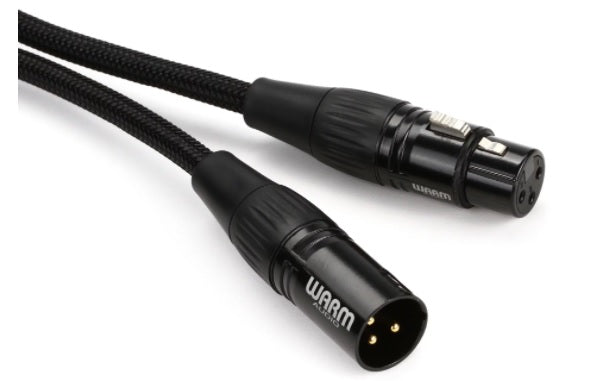 Warm Audio Premier Gold XLR Female to XLR Male Microphone Cable - 25-foot (Prem-XLR-25') - Music Bliss Malaysia