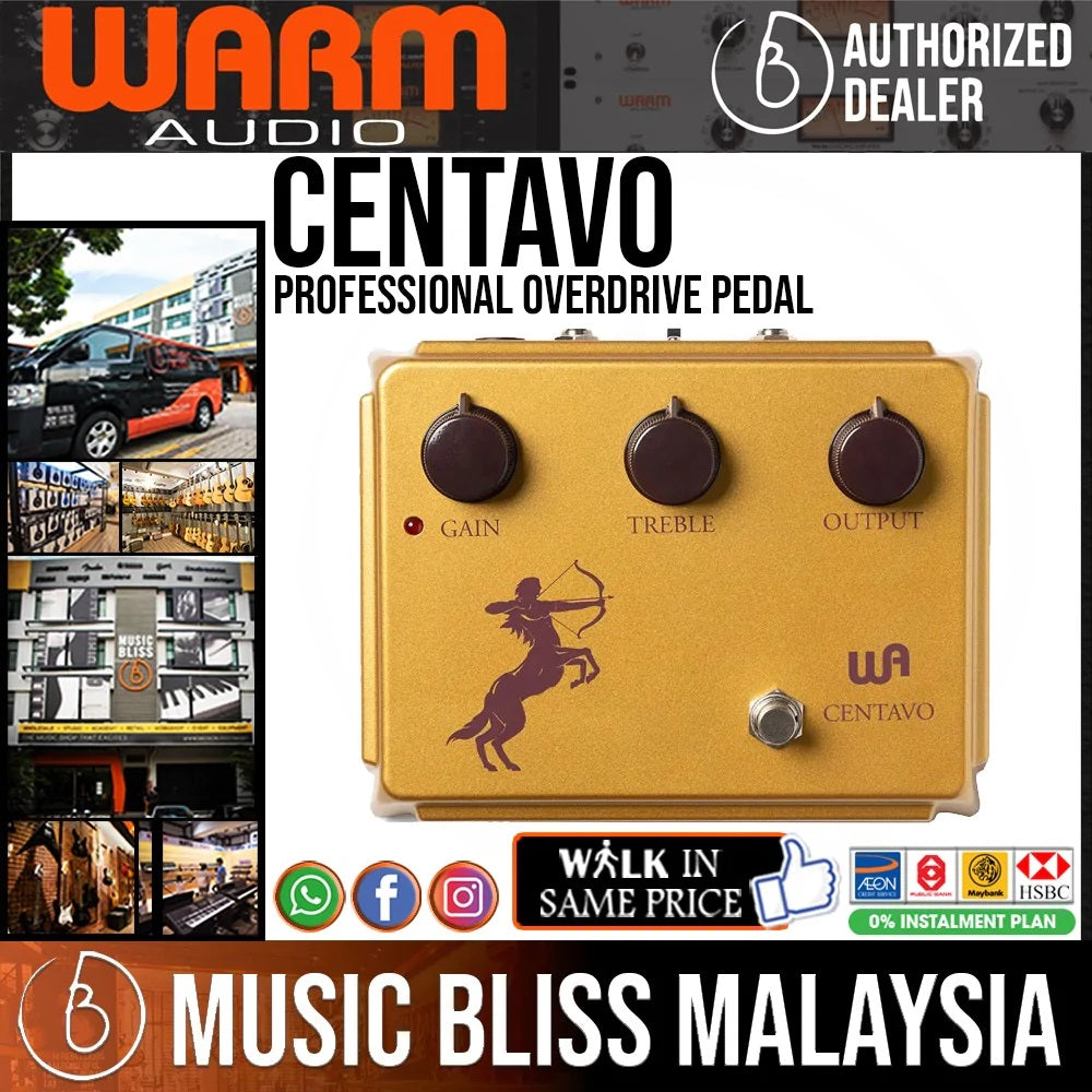 Warm Audio Centavo Professional Overdrive Pedal (Based off the legendary KLON CENTAUR)