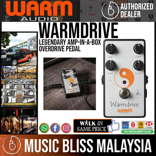 Warm Audio Warmdrive Professional Overdrive Pedal (Based off the legendary Hermida Audio Zendrive)