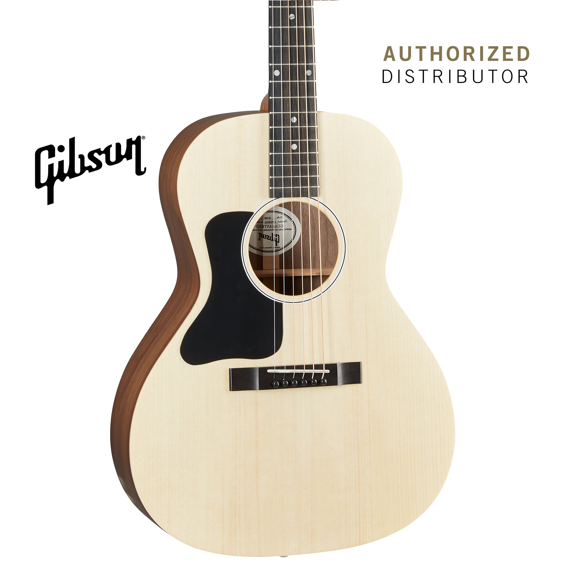 GIBSON G-00 LEFT-HANDED ACOUSTIC GUITAR - NATURAL - Music Bliss Malaysia