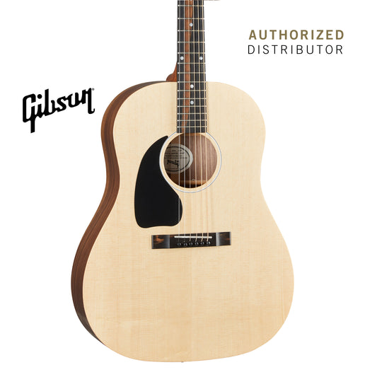 GIBSON G-45 LEFT-HANDED ACOUSTIC GUITAR - NATURAL - Music Bliss Malaysia