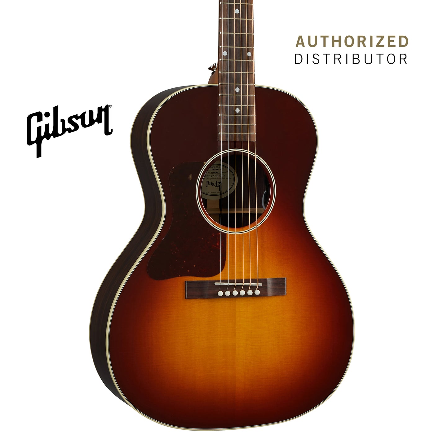 GIBSON L-00 STUDIO ROSEWOOD LEFT-HANDED ACOUSTIC-ELECTRIC GUITAR - ROSEWOOD BURST - Music Bliss Malaysia