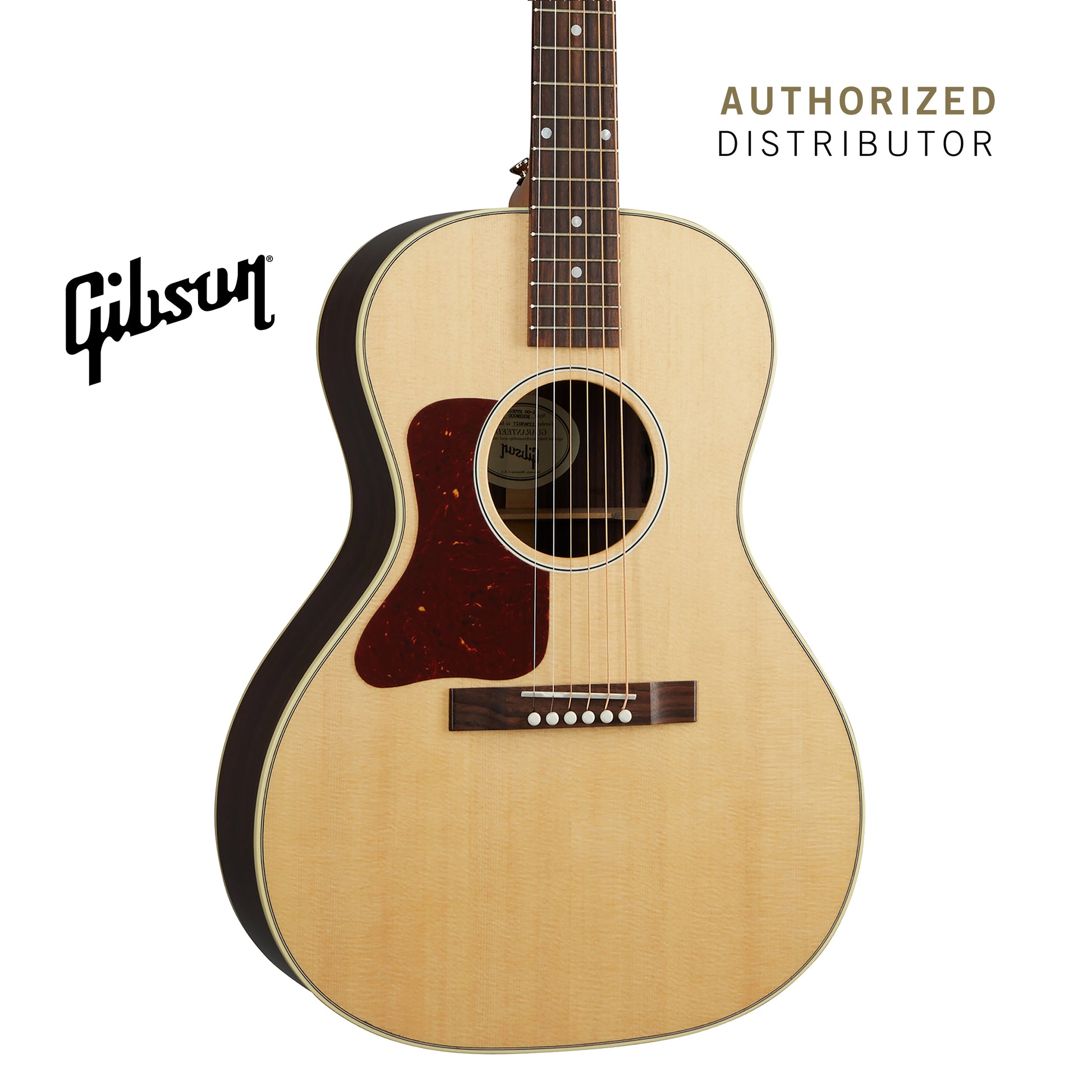 GIBSON L-00 STUDIO ROSEWOOD LEFT-HANDED ACOUSTIC-ELECTRIC GUITAR - ANTIQUE NATURAL - Music Bliss Malaysia