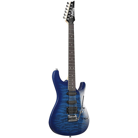 Ibanez GIO GSA60QA - Transparent Blue Burst - Music Bliss Malaysia