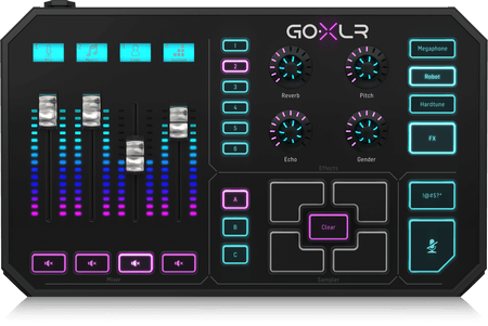 TC-Helicon Go XLR Mixer, Sampler, & Voice FX for Streamers, Best for HyperX Cloud Revolver S, SteelSeries Arctis Pro, Beyerdynamic Custom Game, Razer Nari Ultimate, Astro A20 & More, Best XLR Mixer for Gaming Streamers - Music Bliss Malaysia